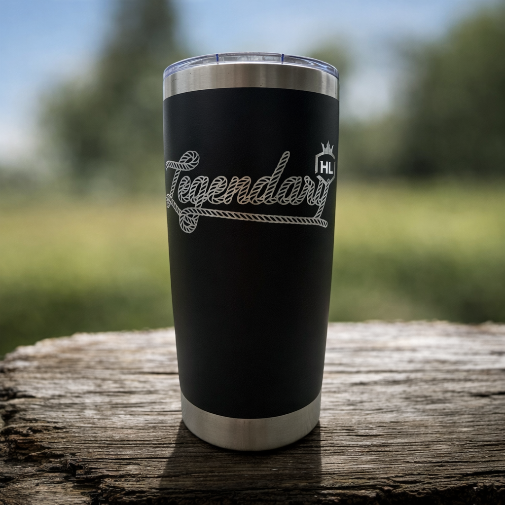 Stainless Steel H&L Tumbler with Leak-Resistant Lid & Straw, 20 oz featuring our #1 most loved fan favorite Villain or Frontier