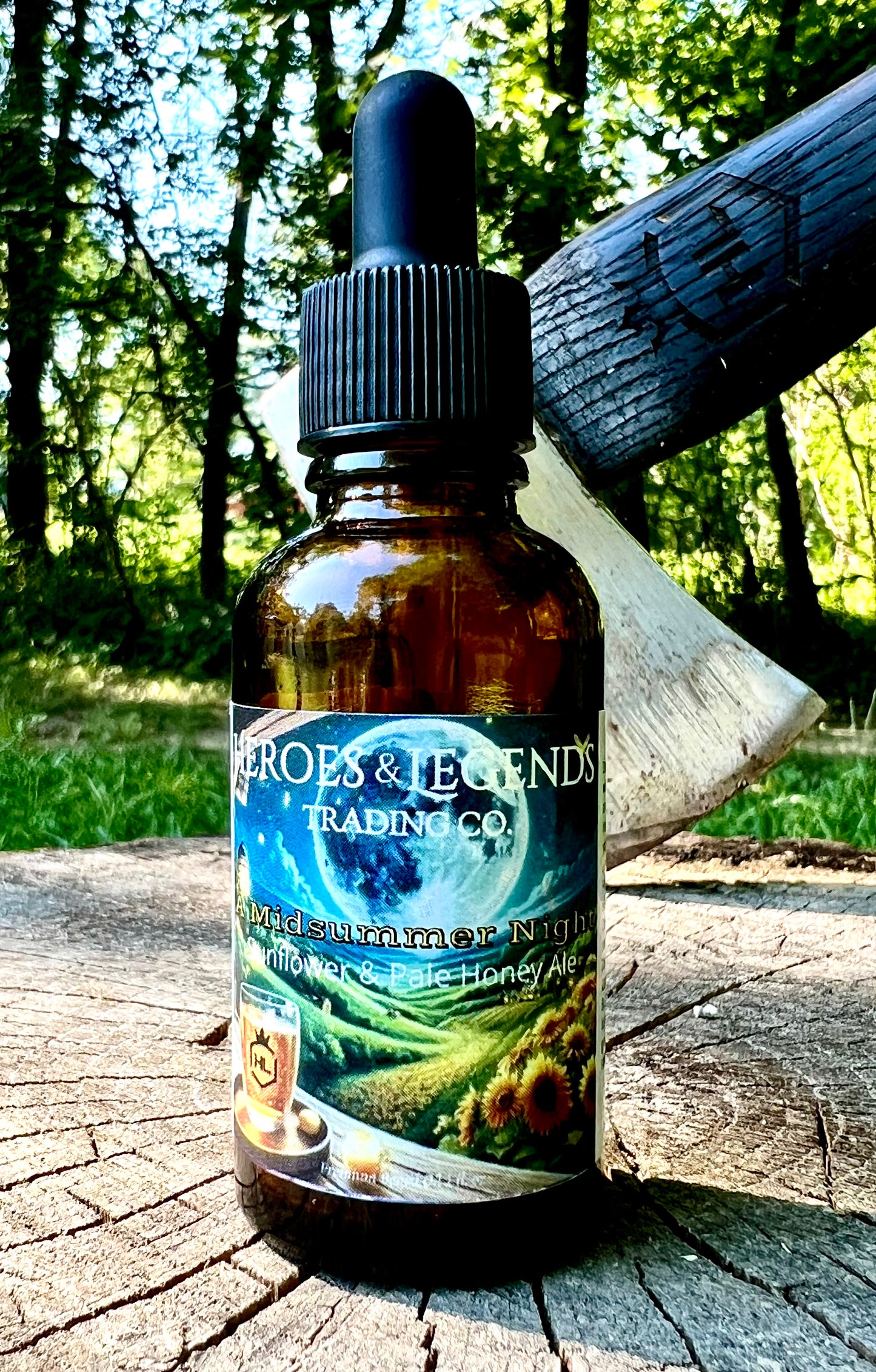 Beard Oil, Premium - A Midsummer Night