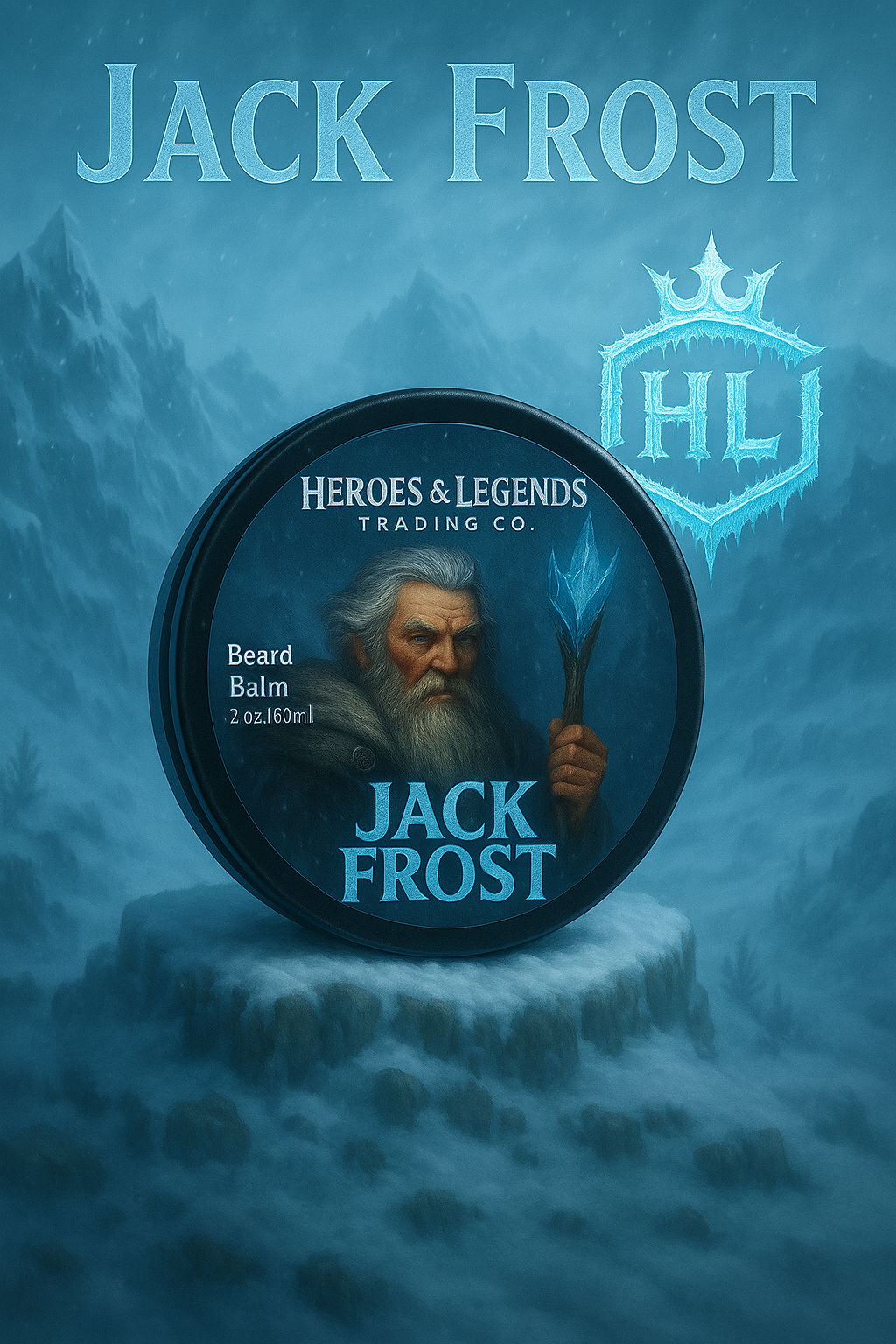 Legendary Beard Balm, Jack Frost