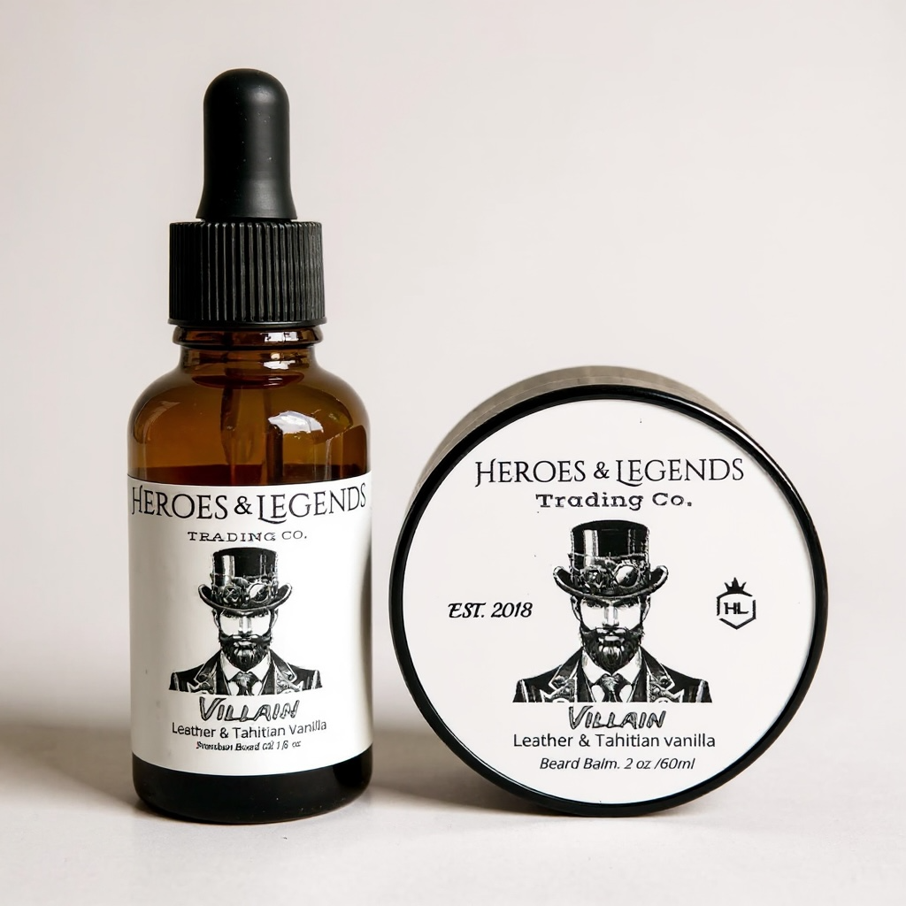 Beard Oil, Premium - Greenhorn Collection with Beard Oil & Balm Combo Set