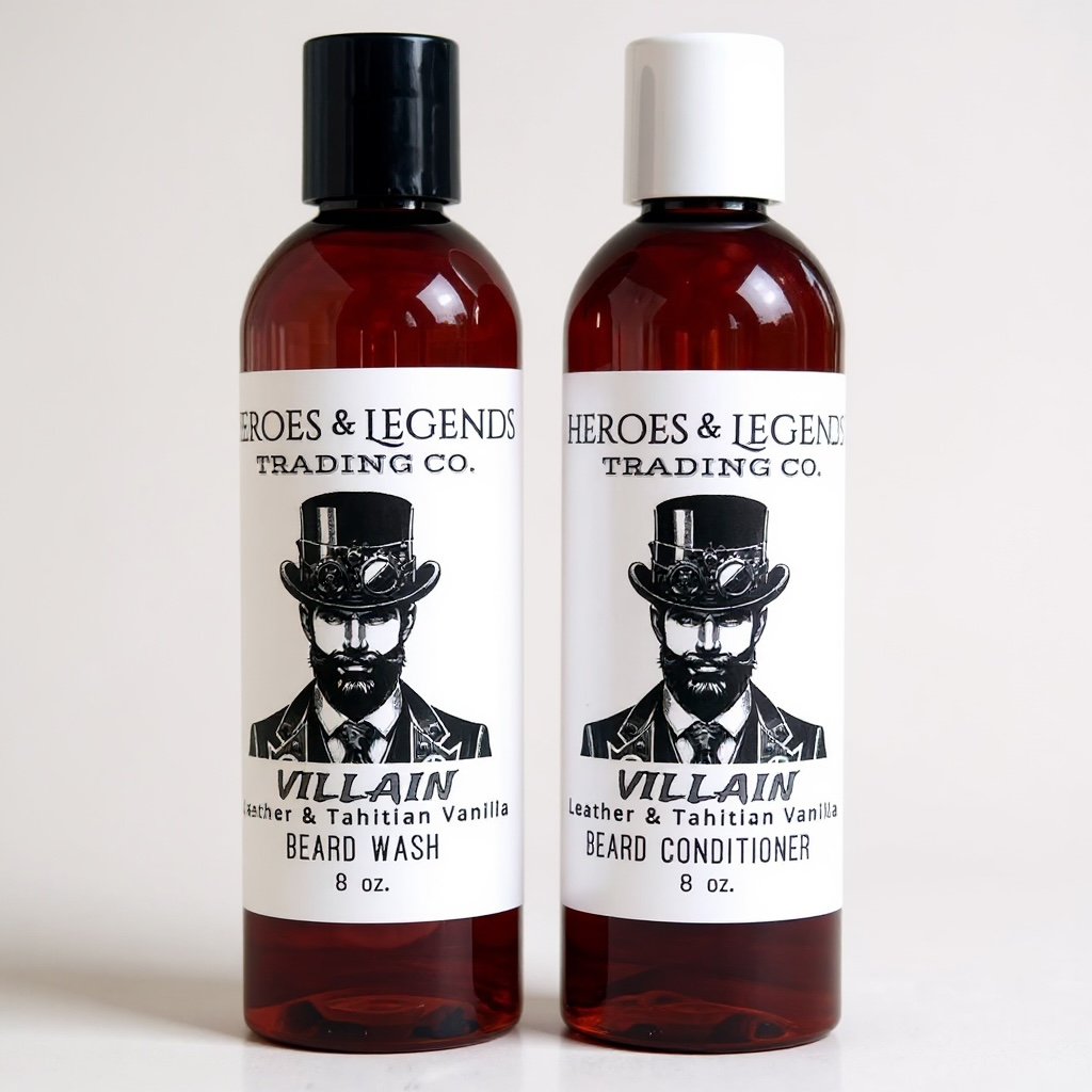 Beard Wash & Conditioner - The Hero Collection