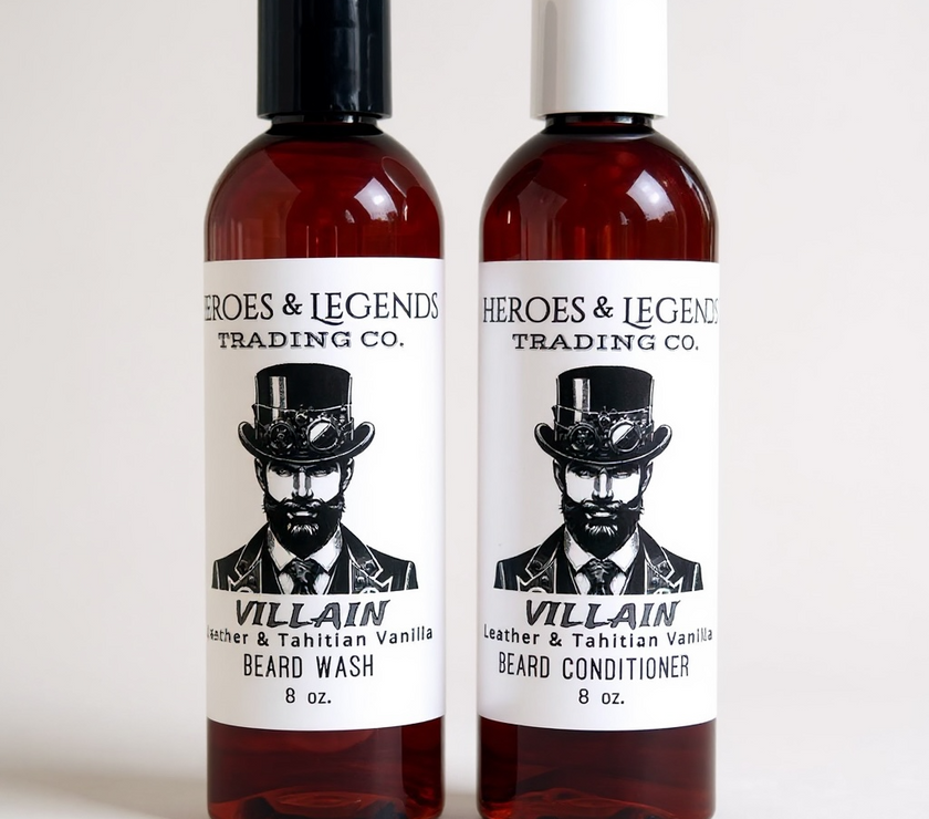 Beard Wash & Conditioner - The Hero Collection