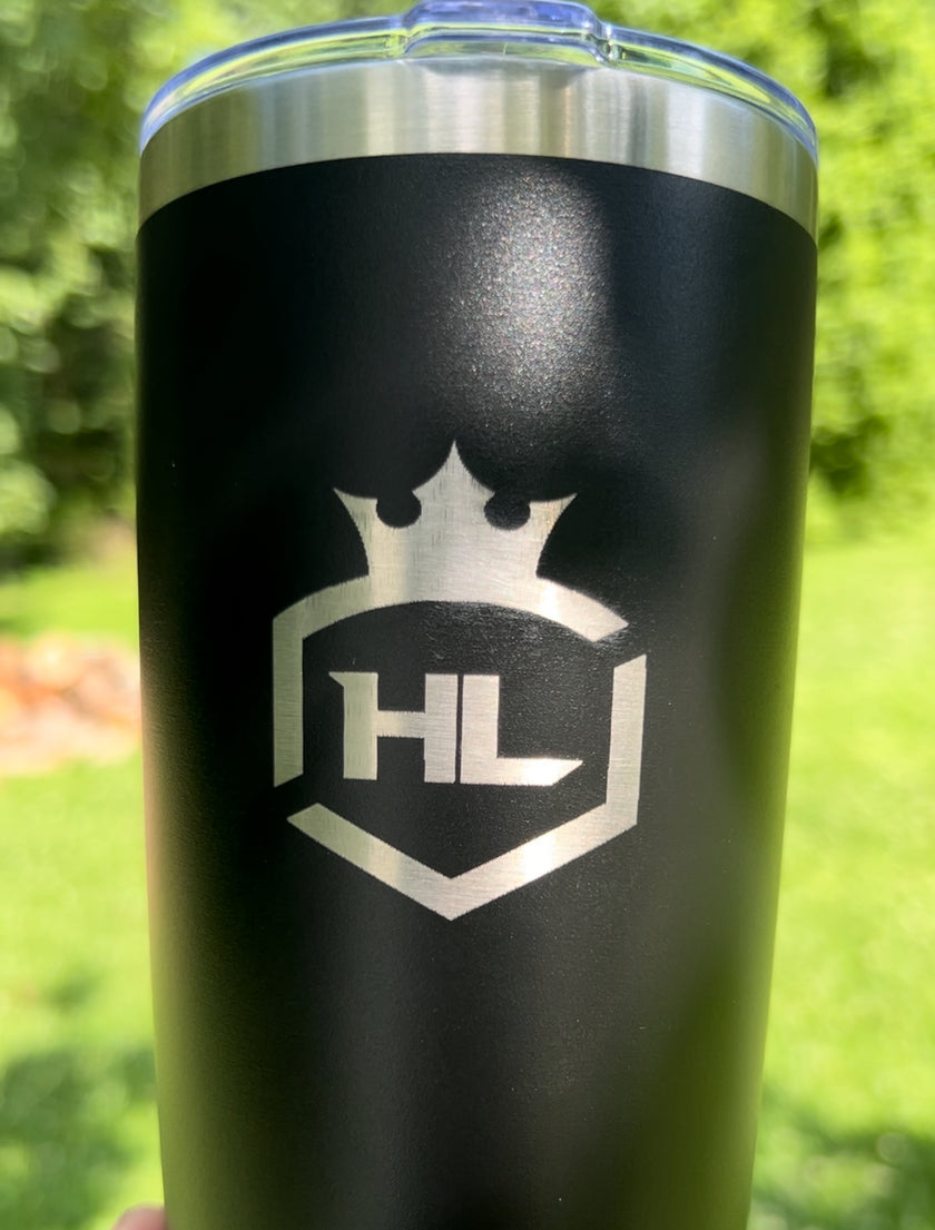 Stainless Steel H&L Tumbler with Leak-Resistant Lid & Straw, 20 oz featuring our #1 most loved fan favorite Villain or Frontier